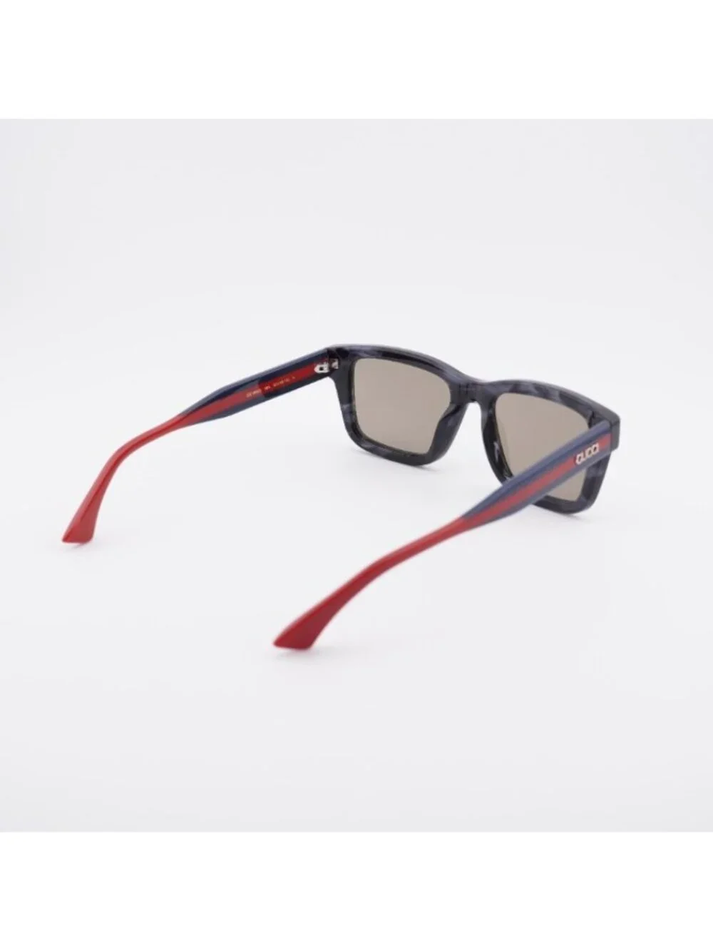 Gucci GG1869S 004 Sunglasses Grey Havana Square Frame, Brown Lenses